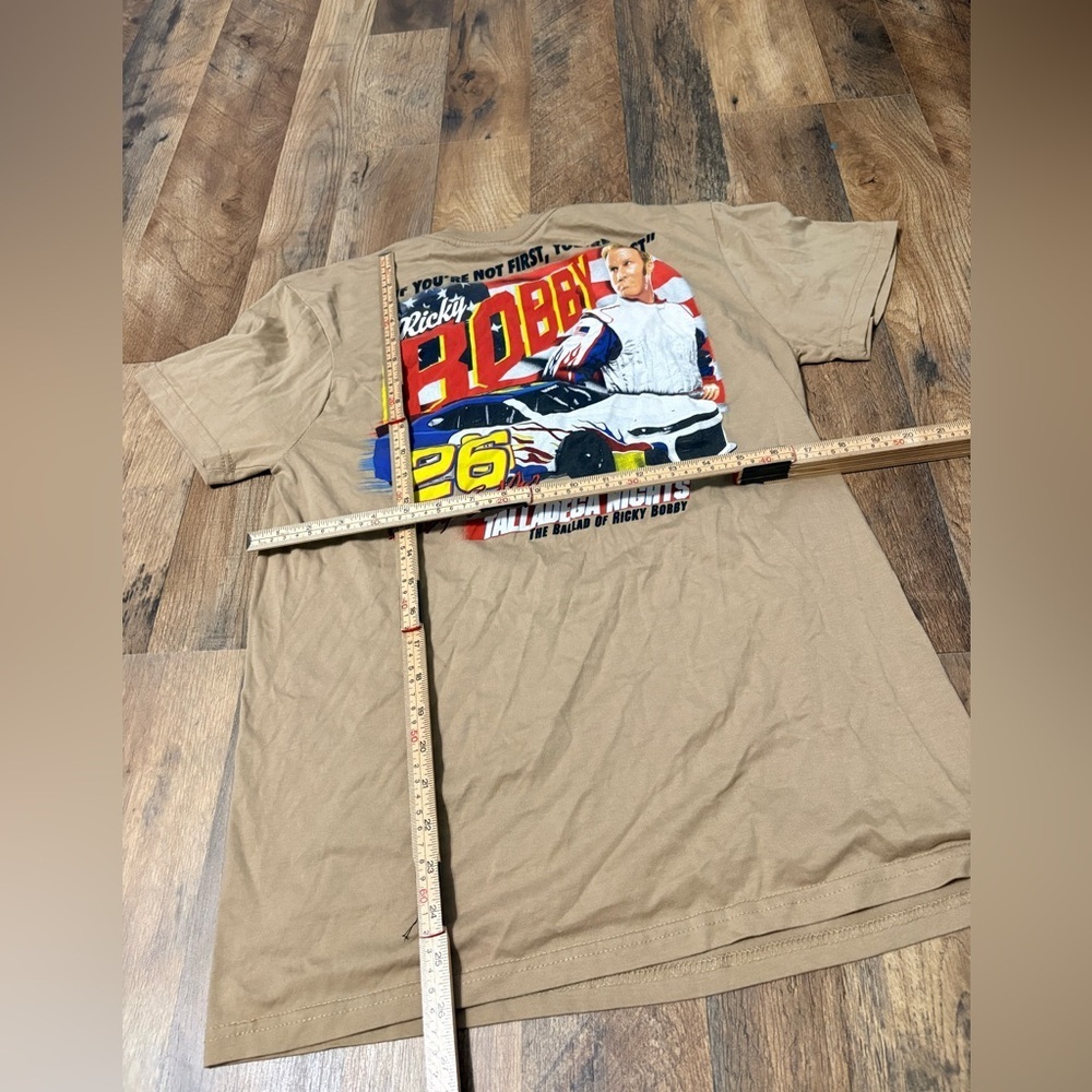 Talladega Nights Ricky Bobby T-Shirt Medium NASCAR Funny Quote Movie Graphic - Picture 3 of 4